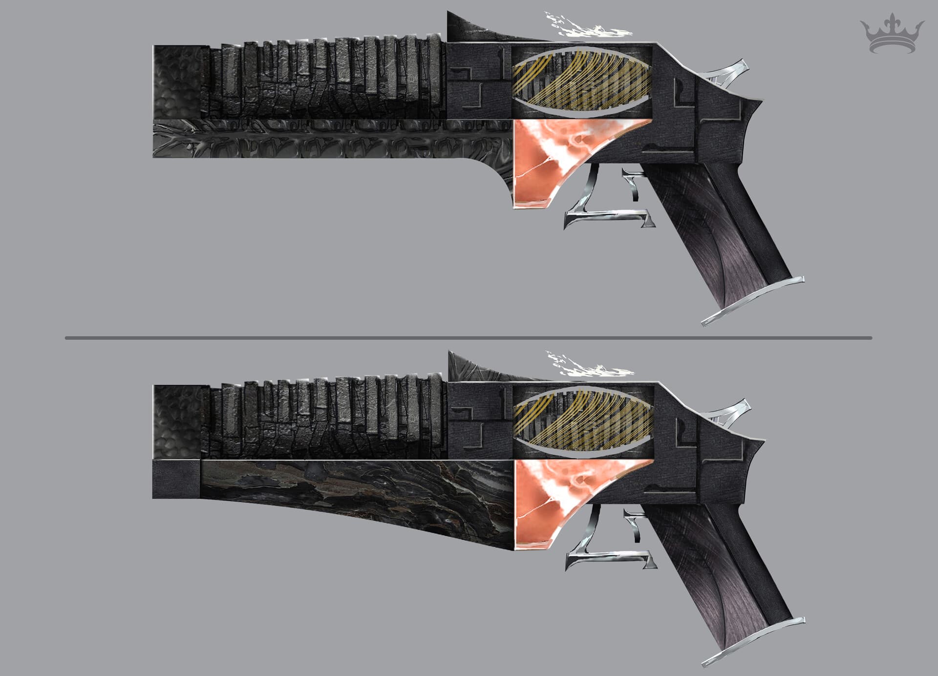Concept Art Weapon revolver Vow premiere vue
