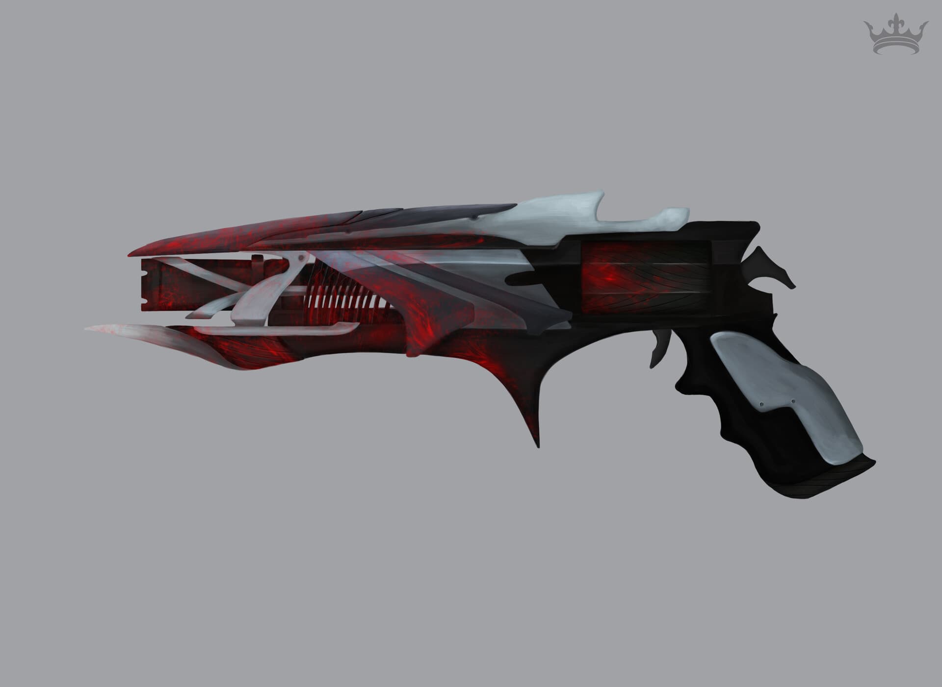 Concept Art Weapon revolver Duality premiere vue